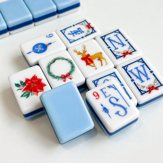 Christmas Mahjong Tiles Set – main product photo