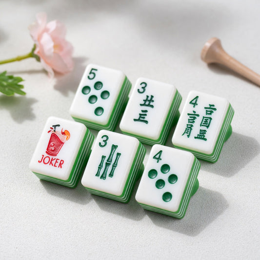 Floral Mahjong Tiles Set – Drink Joker – main product photo